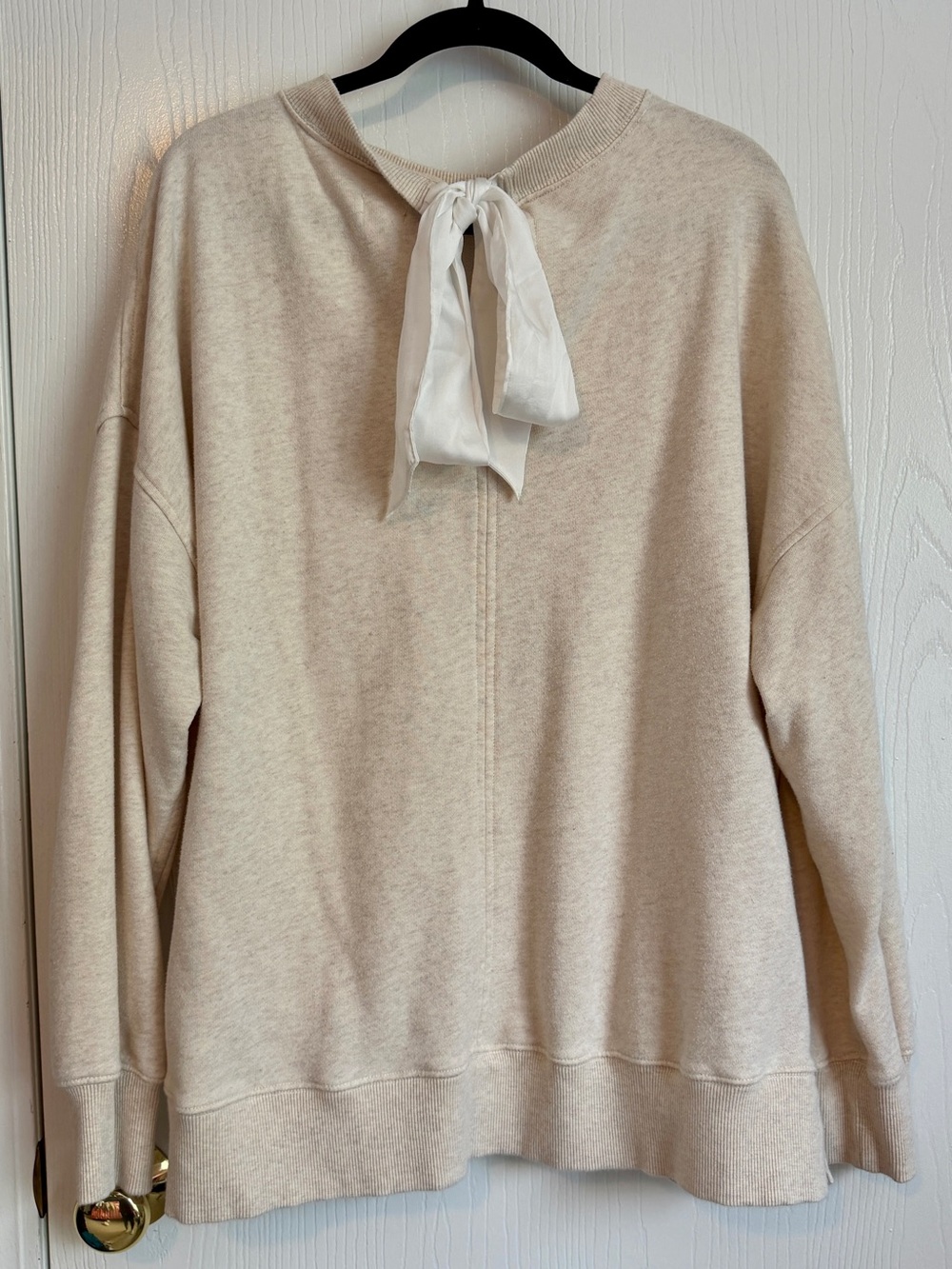 Aerie Bow Back Oversized Crewneck